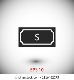 money vector icon, Vector EPS 10 illustration style
