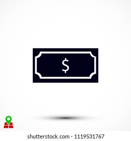  money vector icon, Vector EPS 10 illustration style