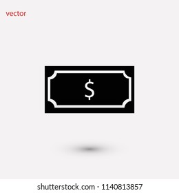  money vector icon, Vector EPS 10 illustration style