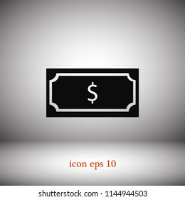  money vector icon, Vector EPS 10 illustration style