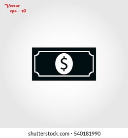  money vector icon, Vector EPS 10 illustration style