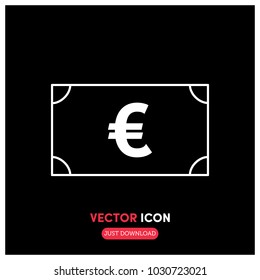 Money Vector Icon Illustration