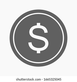 money vector icon. vector illustration