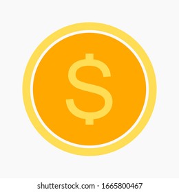 icono del vector de dinero. ilustración vectorial