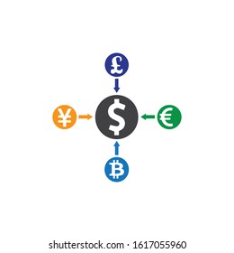 Money vector icon illustration design