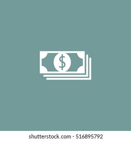 money vector icon illustration, for mobile and web design