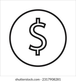 money vector icon line new