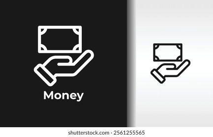Money Vector, Icon Or Logo Sign Isolated Symbol Illustration