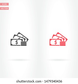 money Vector icon . Lorem Ipsum Illustration design