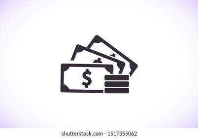 money Vector icon . Lorem Ipsum Illustration design
