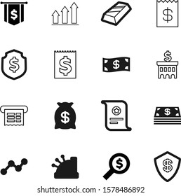 money vector icon set such as: structure, drawing, platinum, template, sales, golden, architecture, account, accounting, ingot, price, shop, curve, debt, nobody, bullion, billing, benefit, register