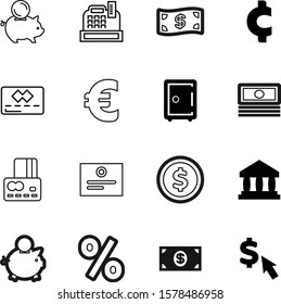 money vector icon set such as: supermarket, secure, ornament, customer, roman, gift, income, shadow, mouse, search, hand, classic, discount, atm, certification, safety, password, decorative, cashbox