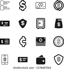 money vector icon set such as: metal, modern, bar, sale, hold, steel, baking, atm, pictogram, funds, balance, deposit, receipt, bill, increase, sell, report, flow, cent, human, group, wallet, phone