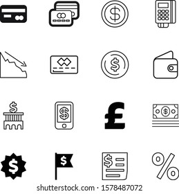 money vector icon set such as: risk, amount, trend, report, declining, view, pos, diagram, graph, successful, cards, earn, one, gold, classic, gbp, chart, competition, digital, button, round, crash