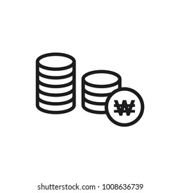 money vector icon, money symbol 