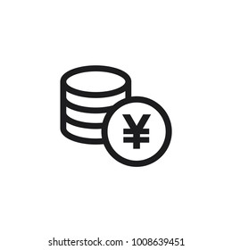 money vector icon, money symbol 