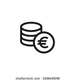 money vector icon, money symbol 