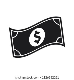 money vector icon in trendy flat design 