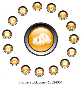 Money vector iconset