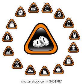 Money vector iconset