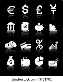 Money vector iconset