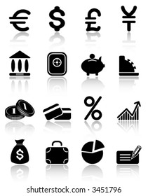 Money vector iconset