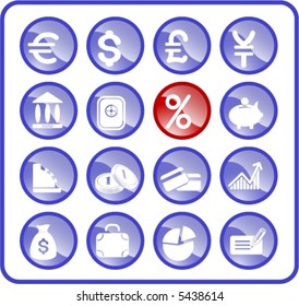 Money vector iconset