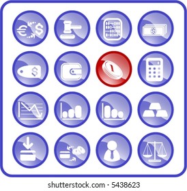 Money vector iconset