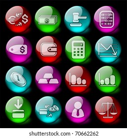 Money vector iconset - EPS10