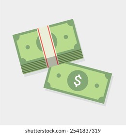 Money vector illustration. Nice flat design.