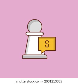 money Vector illustration on a transparent background. Premium quality symbols. Vector Line Flat color  icon for concept and graphic design.