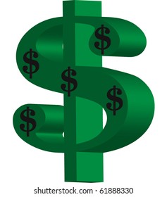 Money vector image. Money symbol vector. Currency vector symbol.