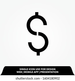 Money vector line icon design