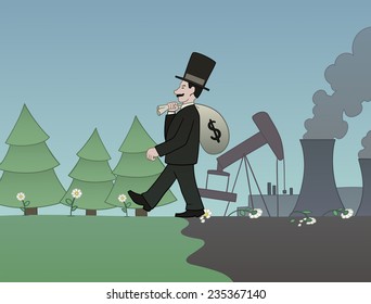 Money versus nature