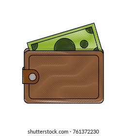 Money with wallet