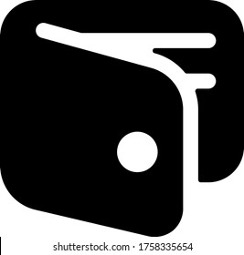 money wallet open icon vector for web and apps