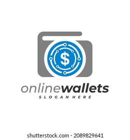 Plantilla vectorial de diseño del logotipo de Fondos de Fondos, conceptos de diseño del logotipo de fondos de inversión