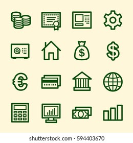 Money Web Icons