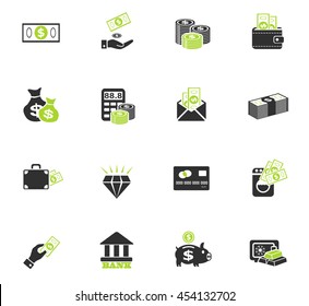 money web icons for user interface design