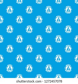 Money wild west pattern vector seamless blue repeat for any use