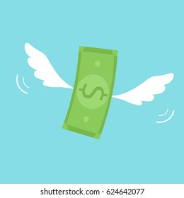 Money With Wings Flies Freely