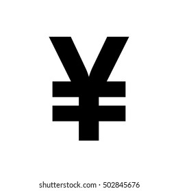 Money Yen Icon Sign.