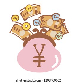 Money from your wallet