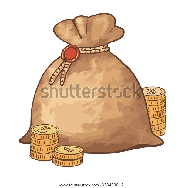 moneybag vector