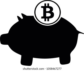 Moneybox icon vector
