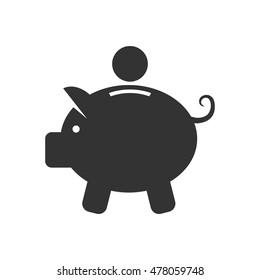 moneybox vector icon