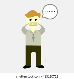 Moneyfraud illustration template
