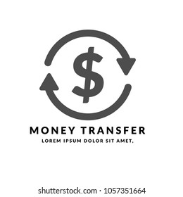 Monez transfer vector icon