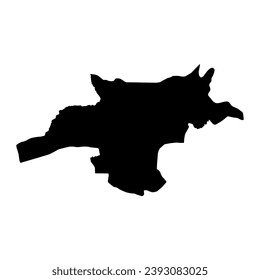 Mongala province map, administrative division of Democratic Republic of the Congo. Vector illustration.