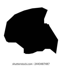 Mongmong Toto Maite municipality map, administrative division of Guam. Vector illustration.